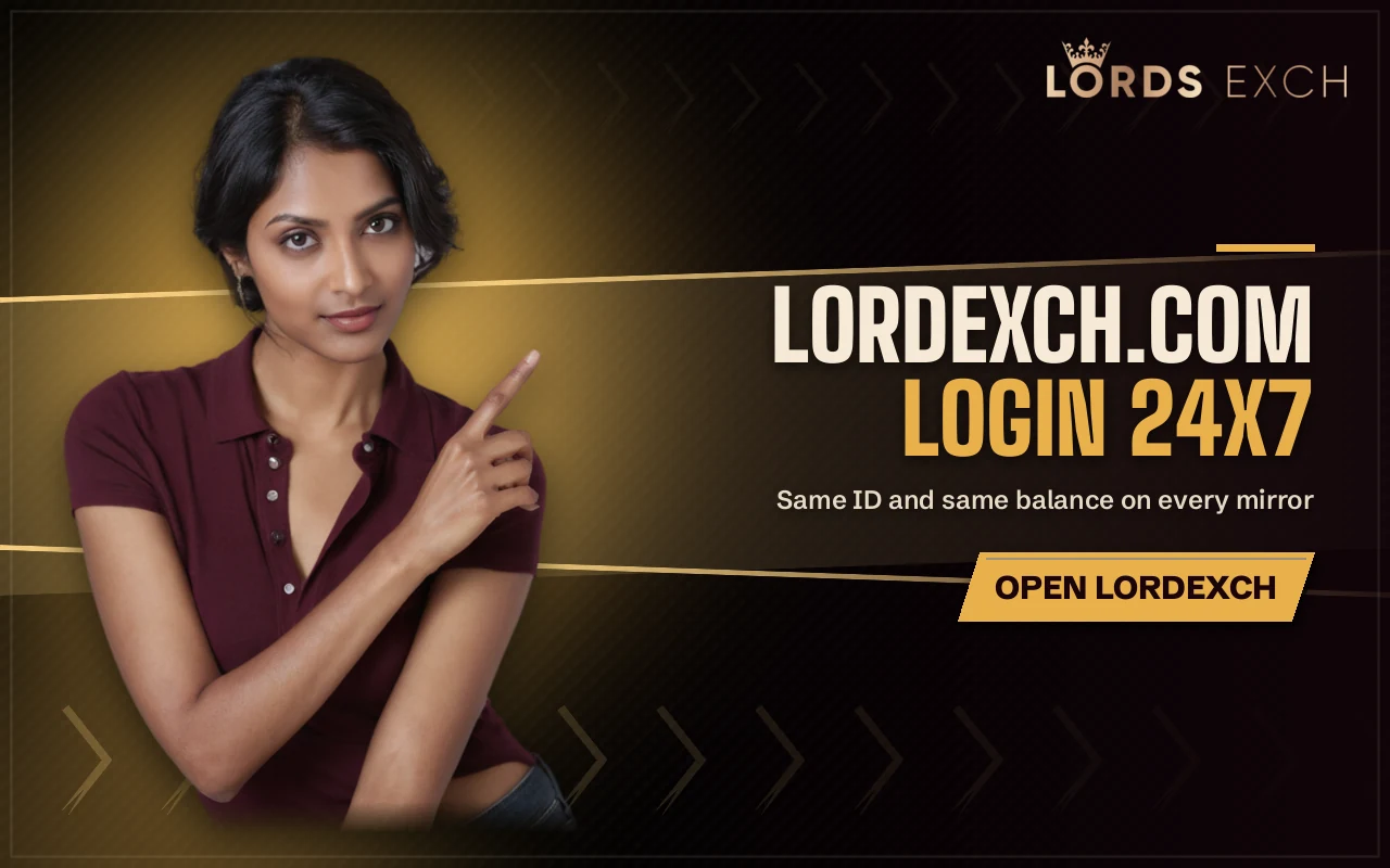 Lords Exchange lordexch.com sign-in screen open on a phone browser